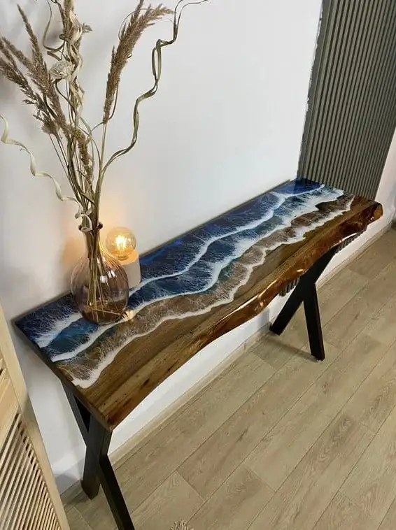 Epoxy Console Table ECT-3